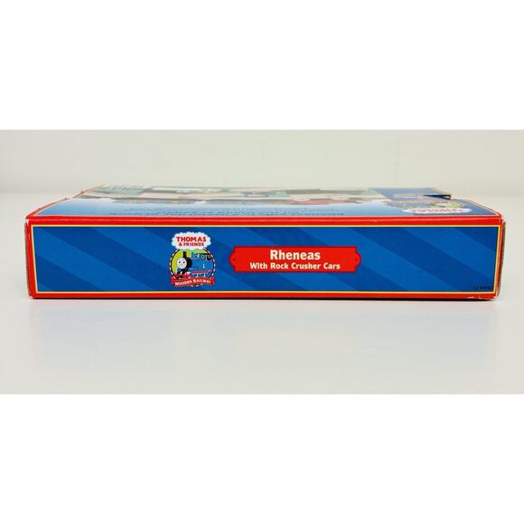 Rheneas with Rock Crusher Cars Thomas & Friends Wooden Railway LC99192 - Picture 7 of 7